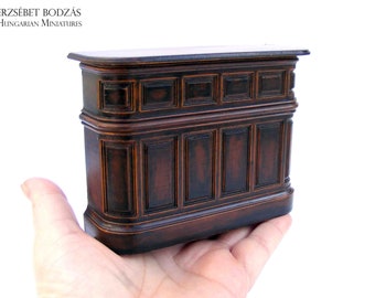 Shop counter (Miniature furniture for dollhouses in 1:12 scale)