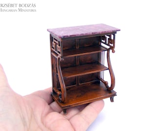 Console table (Miniature furniture for dollhouses in 1:12 scale)
