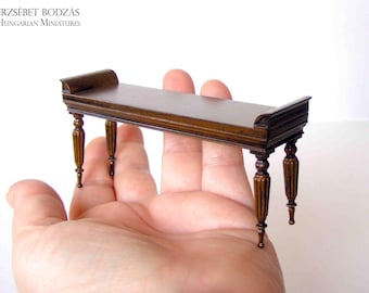 Panca da ingresso (Mobili in miniatura per case delle bambole in scala 1:12)