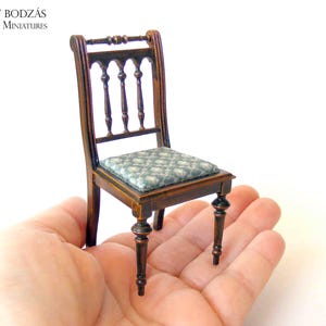 Chair (Miniature furniture for dollhouses in 1:12 scale)