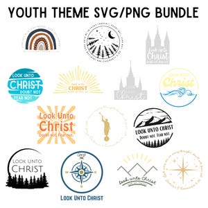 Mädchen Lager SVG, Jugend Thema 2025, Jugend Thema SVG, LDS svg, Junge Frauen svg, Jugend Konferenz SVG