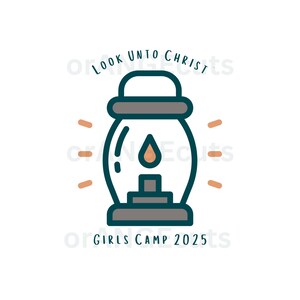 Jugend-Thema 2025, Look-Unto-Christus SVG, Fürchte dich nicht, Mädchen-Camp SVG, Junge Frauen SVG, Jugend-Konferenz SVG