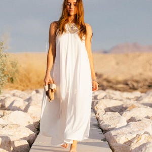 Early 2000s Dress White - Etsy Early 2000s Dress White - Etsy