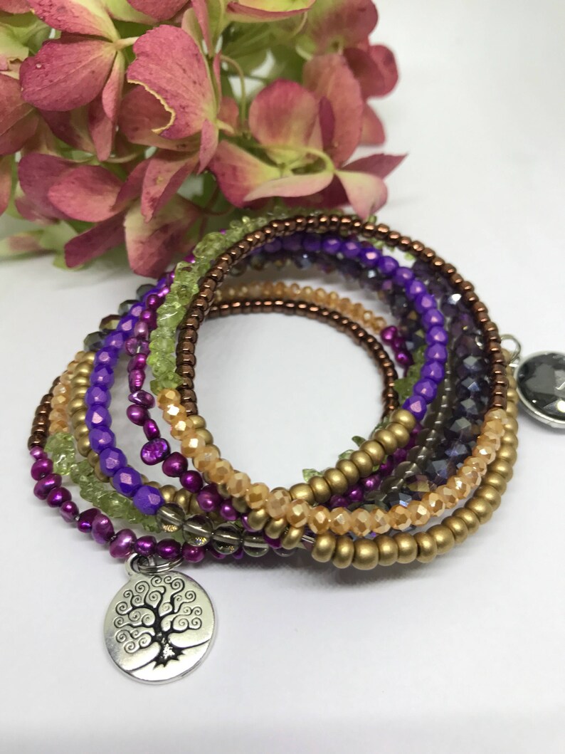 Download Bestie Bracelet-Memory Wire Boho bracelet Wrap bracelet | Etsy