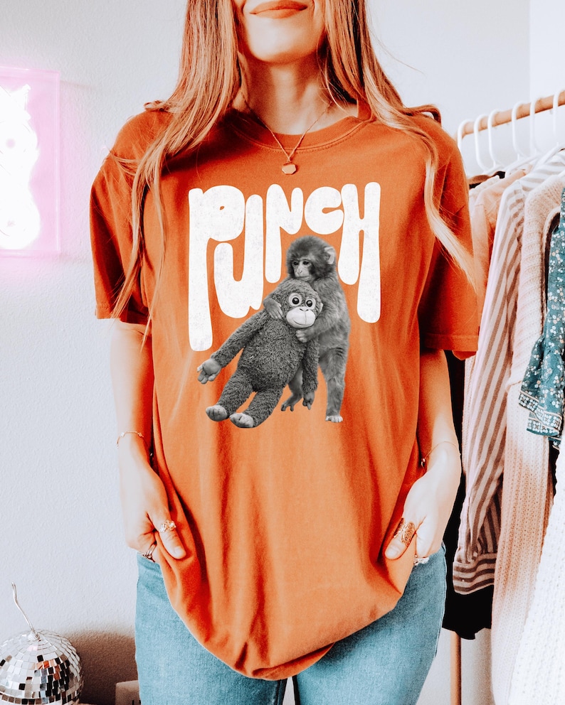 Punch the Monkey PNG Graphic (digital Download) - Etsy