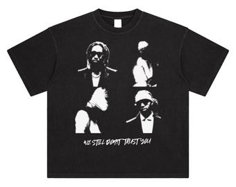 Future Tour Tシャツ Rap tee Metro Boomin Metro Boomin And Future Shirt, We Don'T Trust You Shirt, Hip
