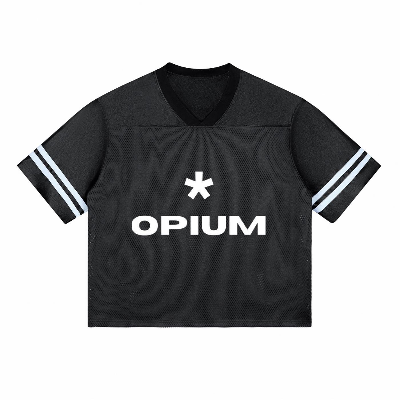着画あり opium アイバーソン メッシュ Tシャツ 61PeQwCDBTL.jpg