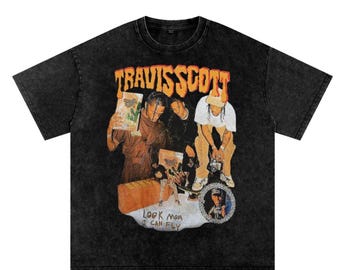 Travis Scott Oversize Washed Graphic T Shirt 1.2