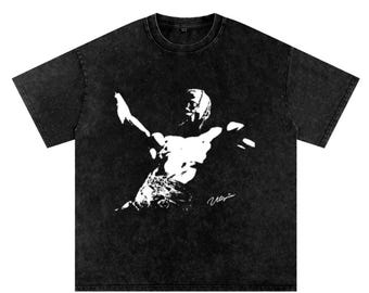 Travis Scott " Utopia " Oversize Washed Graphic T Shirt