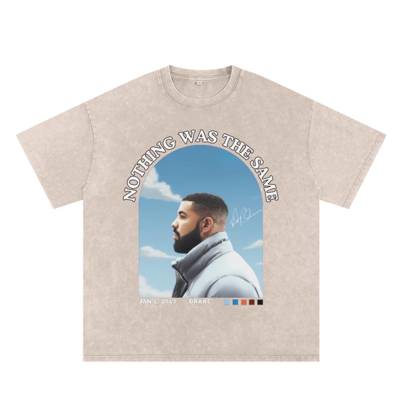 T-shirt Drake "Rien N'était Le Même" - Taille S - Noir - Occasion Très Bon état