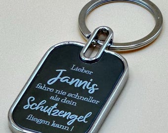 Keychain for passing the driving test with name