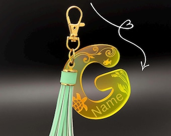 Personalized keychain with name engraving UNIQUE