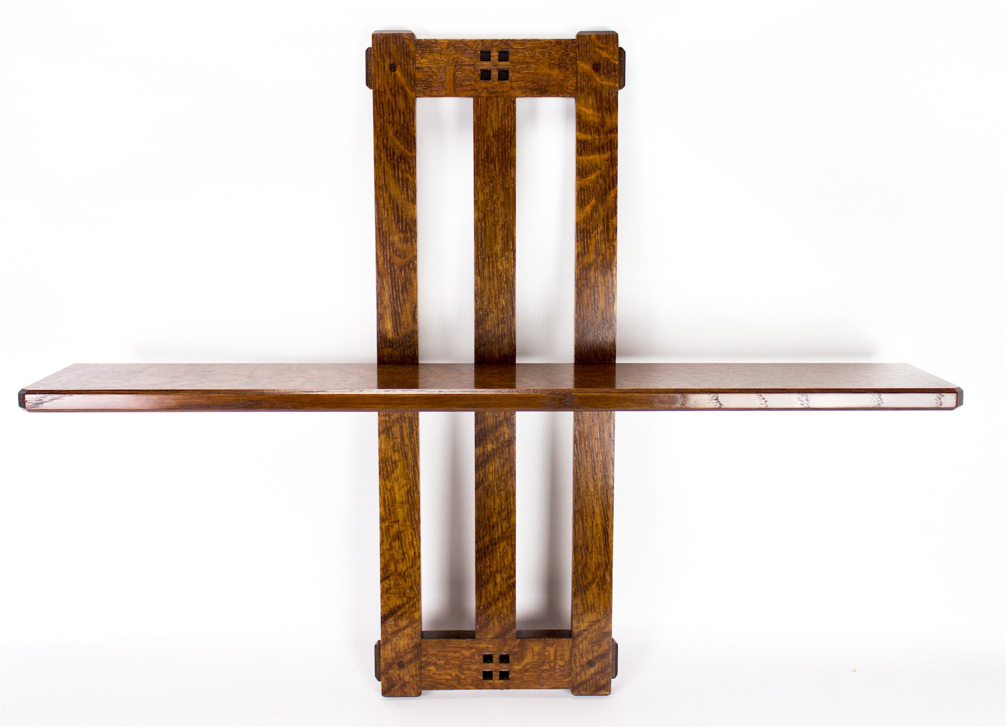 Wall Shelf Arts and Crafts Mission Floating Shelf Etsy