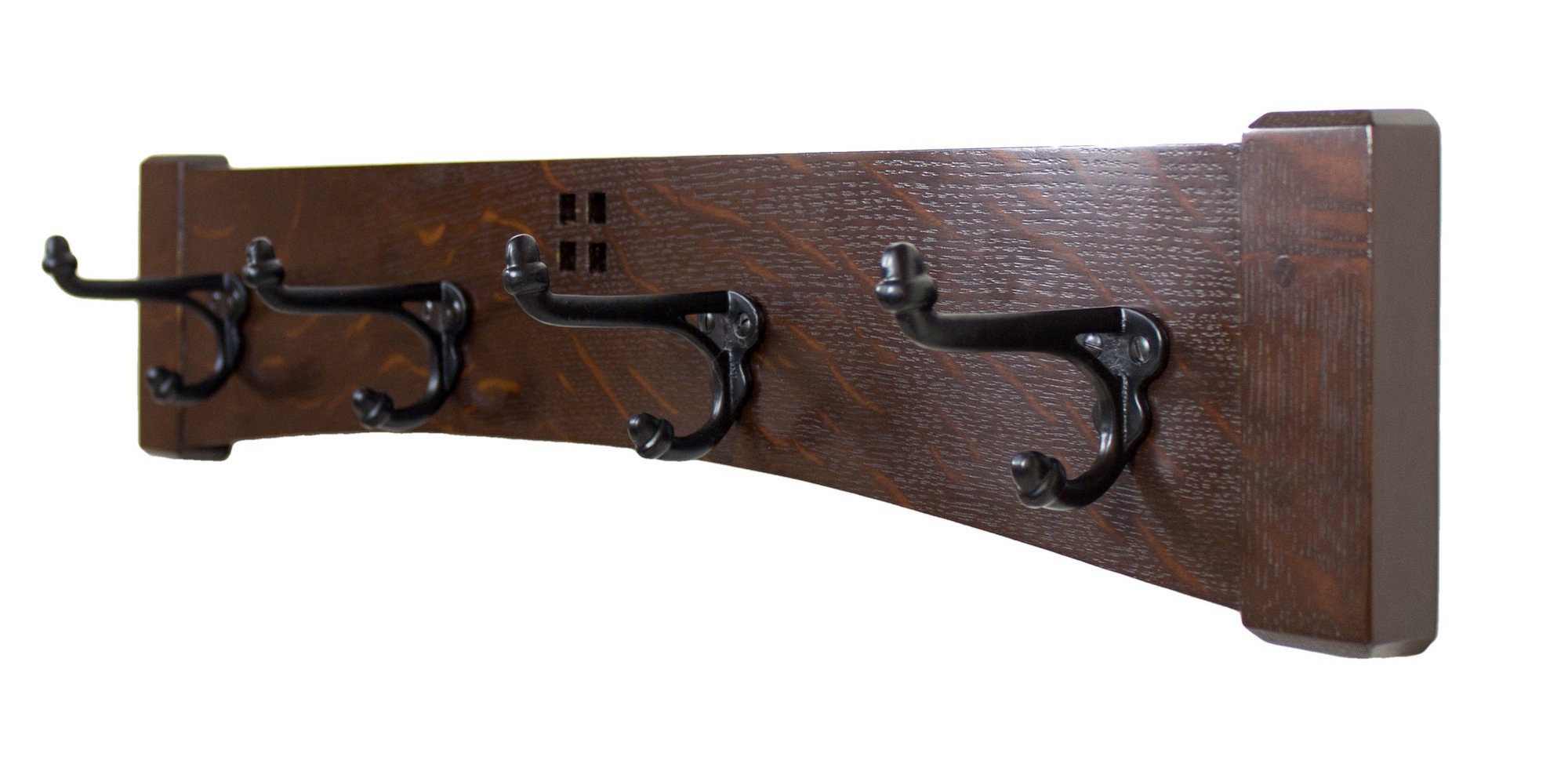 Coat Rack 24 Inch 4 Hook Mission Arts and Crafts Style - Etsy