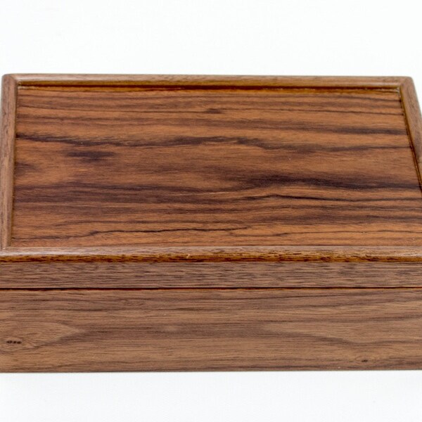 Black Walnut and Santos Rosewood Keepsake Box *SECOND*