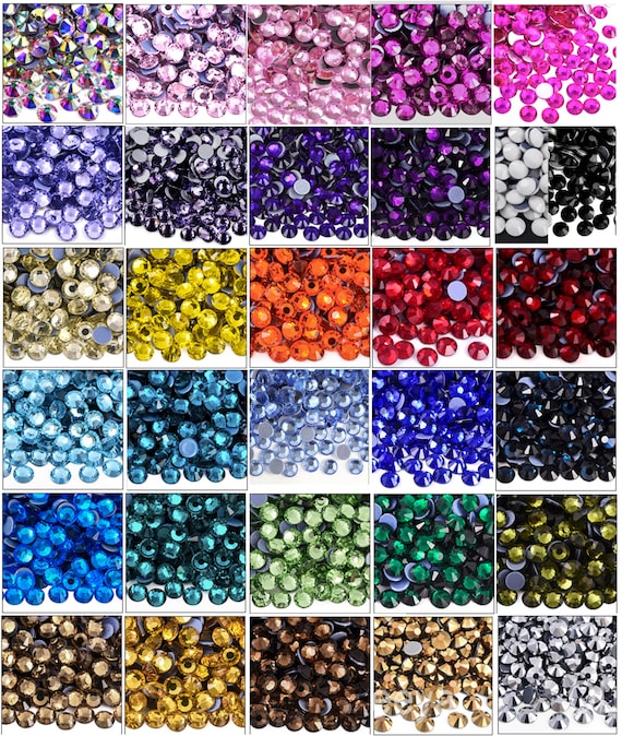 1440/1200/288PC HOTFIX Iron On Rhinestones CRYSTAL AAAA Grade quality, Perfectly Cut, Maximum Sparkle