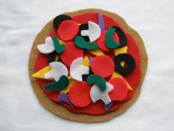 felt pizza set