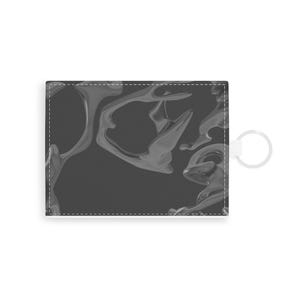 Schlankes Saffiano Leder Kartenetui | Minimalistisches Visitenkartenetui, elegantes Portemonnaie, Geschenk für Profis, modernes Accessoire, stilvoll und stilvoll.