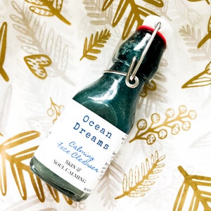 Blue Tansy Cleanser ~ Chamomile Face Cleanser ~ The Ocean Dreams Face Cleanser ~ Facial wash for mature, dry, sensitive, aging skin
