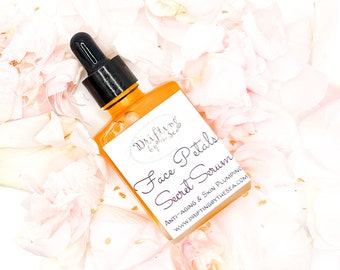 Face Petals Secret Serum, Anti Aging Serum, Vitamin C Serum, Antioxidant Serum, Natural Serum, Vegan Skin Care, Natural Skincare