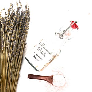 Mermaid Petals Cleansing Grains  |  Natural Handmade Organic  |   Herbal Exfoliating Face Cleanser