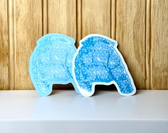 West End Girl Lily Allen Puffer Jacket Sticker inspired by album cover