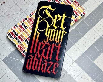 Set Your Heart Ablaze Rengoku umai bookmark, Anime InspiresDemon Slayer