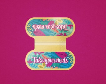 Take Your Meds Magnetic Bookmark