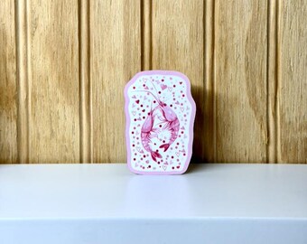 Pink Shrimp Lovers Sticker Valentine’s Day, Crayfish, Shrimps Is Bugs