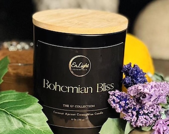 Bohemian | Bliss Coconut Apricot Creme Wax Candle