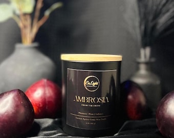 Ambrosia (From The Divine) | Coconut Apricot Creme Wax Candle
