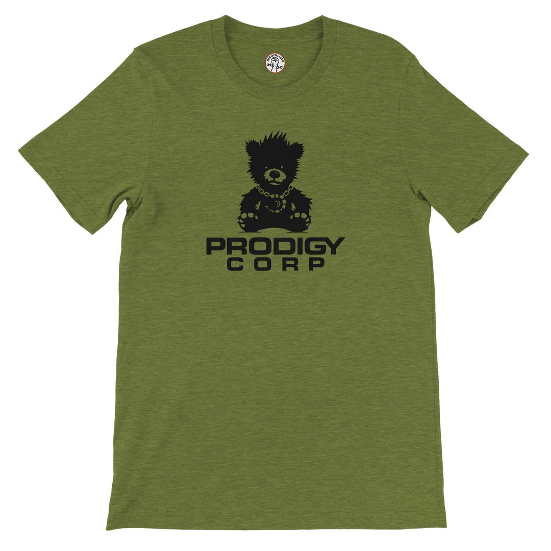 Prodigy Corp T-shirt - Alien Earth Inspired Logo - Etsy