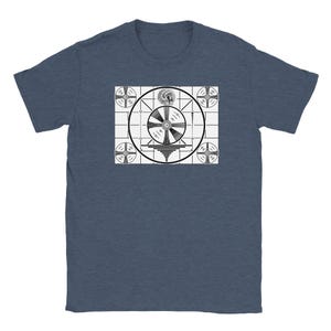Vintage TV Test Pattern • Classic Unisex Crewneck T-shirt | Gildan® 64000