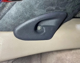 Par de soportes para persiana enrollable de carga BMW Z3 Coupé, piezas n.° 51478400115 y n.° 51478400116: repuesto para Z3 2.8, 3.0 y M Z3 Coupé 1997-2002