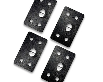 Hummer H1 Side Window Defroster Nozzle Set | 6003558-AA | 1992–2003 | Left Right HVAC Dash Vent 4 Piece Kit