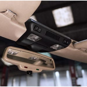 Cubierta de la consola de la luz de techo para Mercedes R129 SL A124 / A1298200044 / 1990–2002 / Reemplazo de la carcasa de la luz de techo interior