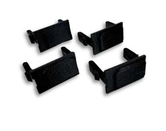 Porsche 944 Center Console Switch Delete Blanks | 1982–1991 | Pair of Two | Base S S2 Turbo Blank Filler Panel Set