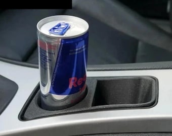 Soporte central para vasos BMW E90 E91 E92 E93 / 2006–2013 / Actualización del soporte para bebidas de la consola de la Serie 3, extraíble