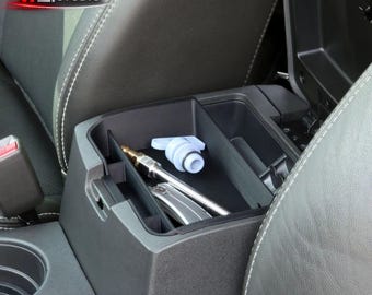 Nissan Frontier Armrest Console Tray Organizer | Fits Xterra 2005-2021 | Car Storage Solution & Accessories