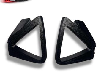 Mercedes W124 Coupe Seat Belt Guide Frame Set | C124 1987-1996 |Left + Right Pair | A1248680422 | A1248680322 Classic Mercedes Interior Trim