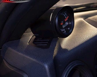 BRZ FRS 86 Gauge Pod Vent Mount | 2013–2020 Defrost Mount for 52mm 60mm | Single Gauge Holder | No Mods | Clean Dash Fit