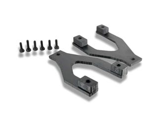 BMW E30 / Pestañas de reparación del panel de instrumentos (izquierda y derecha) / 1982-1991 / Kit de montaje