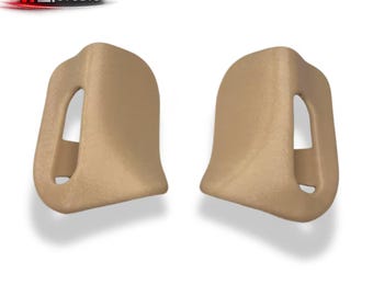 Mercedes R129 SL Beige Sun Visor Trim Cap Set | A1298110561 A1298110661 | Fits SL300-320-600 1994–2001 | Left & Right Pair