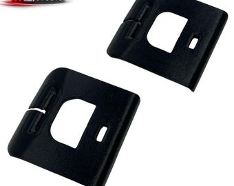 BMW E36 Rear Seatbelt Trim Covers | Coupe Sedan 1992–1998 | Fits 318i 325i 328i M3 | Replaces 72118179976 | Black Finish