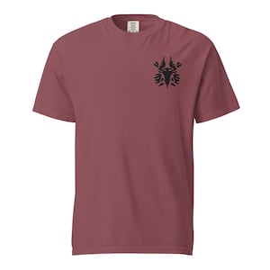 Embroidered Dota 2 Dire Heavyweight T-shirt