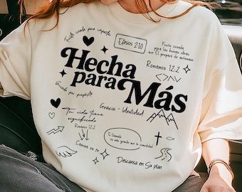 Spanish Christian Png, Hecha Para Mas SVG, Efesios 2:10 Png, Latina Faith Shirt, Trending Png, Religious Png, Dtf Digital, Faith Png