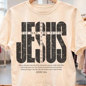 Christian Png, John 14:6 Png, Jesus Way Truth Life Png, Bible Verse Png,  Faith Png, Religious Png, Trending Png, Dtf Digital, Jesus Png