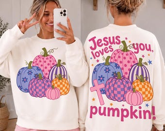 Christian PNG, Jesus Loves You Pumpkin Png, Cute Fall Pumpkin Png, Cross Png, Religious Png, Faith Png, Jesus Png, Trending Png, Dtf Digital