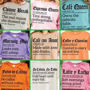 Latina Cafecito SVG Bundle, Funny Spanish Coffee Quote PNG, Hispanic Mom Sister Friend Shirt Designs, Café Lover Cricut PDF, Latina Svg