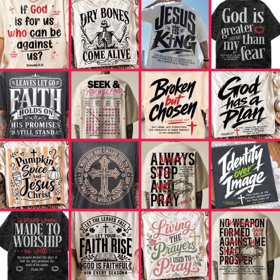 20 Christian Png Bundle, Trendy Christian Png Bundle, Scripture Png, Jesus Png, Faith Png, Religious Png, Trending Png, Dtf Digital